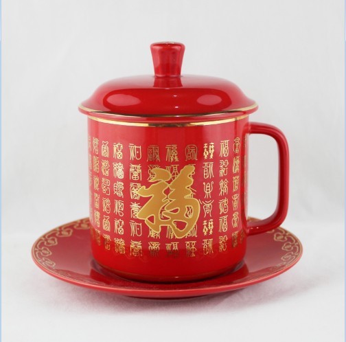 供應中國紅 沁圓春中國紅瓷器 陶瓷中國紅將軍杯 中國紅禮品杯工廠,批發,進口,代購