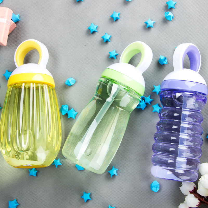 富光兒童吸管杯咔咔型塑料太空杯帶吸管可愛防漏寶寶學生隨手杯批發・進口・工廠・代買・代購