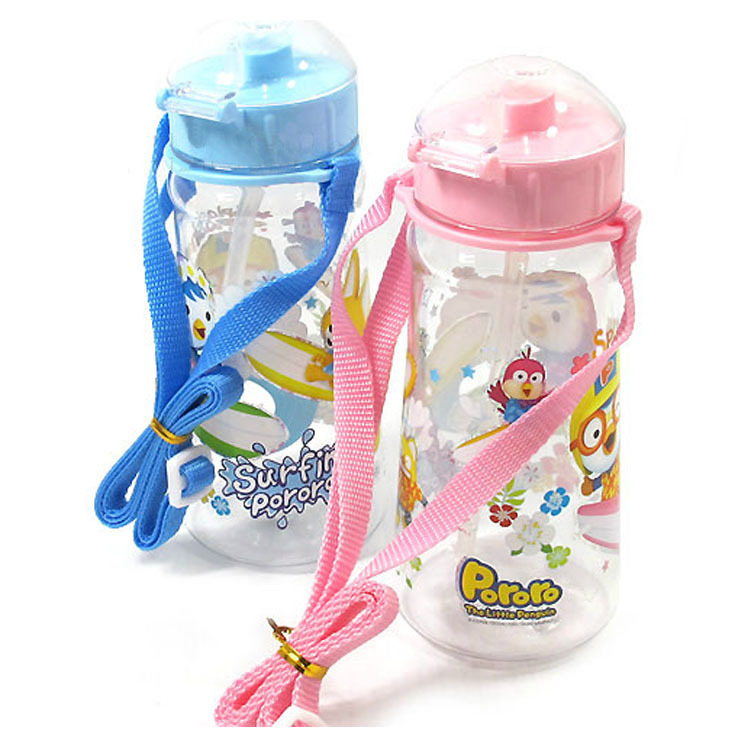 韓國進口正品兒童水杯 啵樂樂寶寶吸管環保水杯工廠,批發,進口,代購