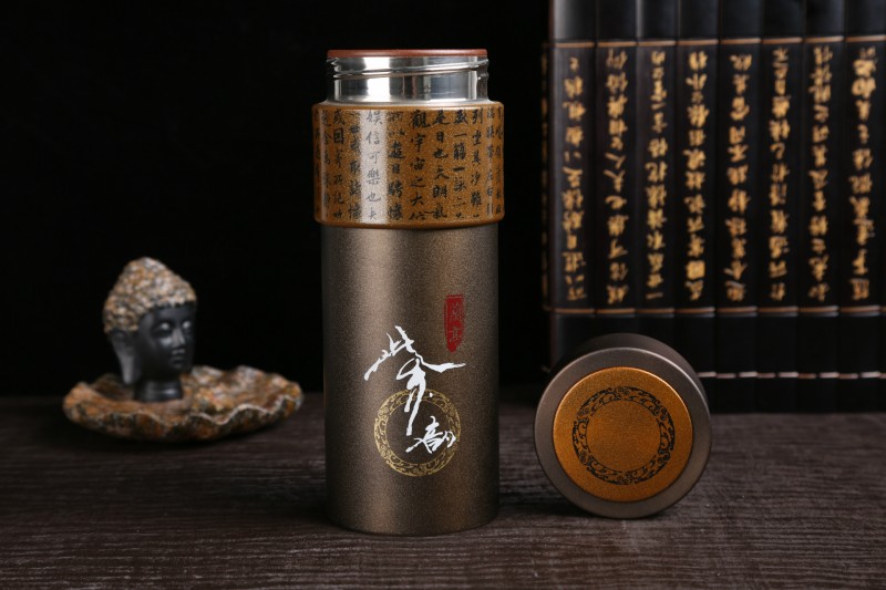 廠傢直銷創意新款紫砂保溫杯 定做水杯 廣告杯定製 禮品茶杯子批發・進口・工廠・代買・代購