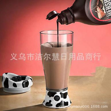 奶牛自動攪拌杯 巧克力牛奶混合杯 懶人電動混合杯 七夕禮物工廠,批發,進口,代購