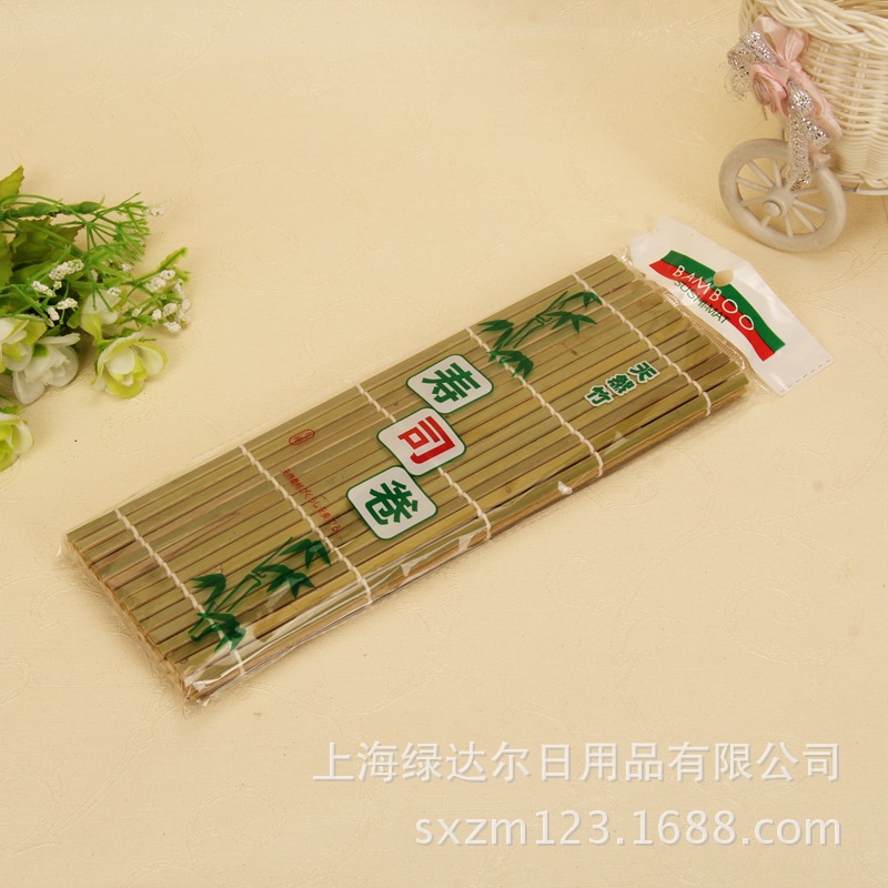 壽司卷竹製青皮卷 韓式料理紫菜包飯用具 天然環保廚房小工具批發・進口・工廠・代買・代購