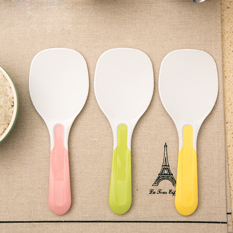 日本進口不沾塑料飯勺創意不黏鍋勺子盛飯勺塑料電飯煲飯勺米飯鏟工廠,批發,進口,代購