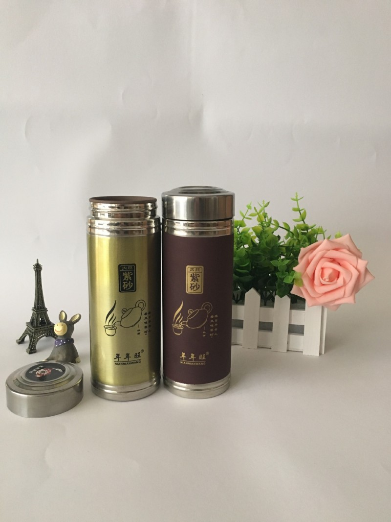 廠傢直銷不銹鋼紫砂保溫杯禮品廣告杯定製logo批發・進口・工廠・代買・代購