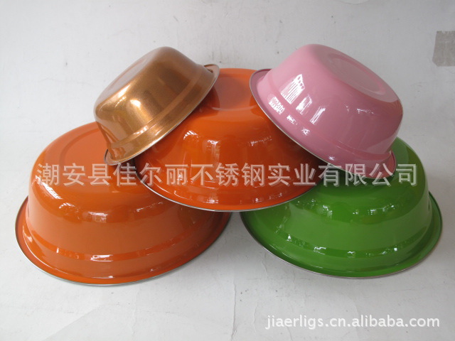 中國好廚具湯盆不銹鋼湯盆不銹鋼盆彩色湯盆不銹鋼碗11.5CM批發・進口・工廠・代買・代購