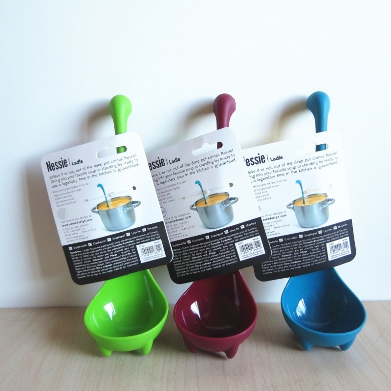 Nessie Ladle 尼斯湖水怪造型湯勺 創意PP材質立式恐龍長柄勺子工廠,批發,進口,代購