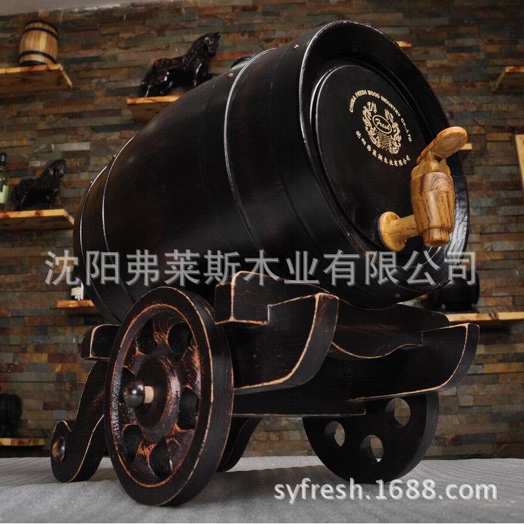 供應精品弗萊斯橡木桶炮車式1.5L原木色批發・進口・工廠・代買・代購