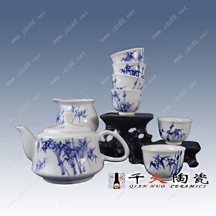 景德鎮陶瓷茶具創意傢居裝飾禮品陶瓷茶具可定製陶瓷茶具廠傢直銷批發・進口・工廠・代買・代購