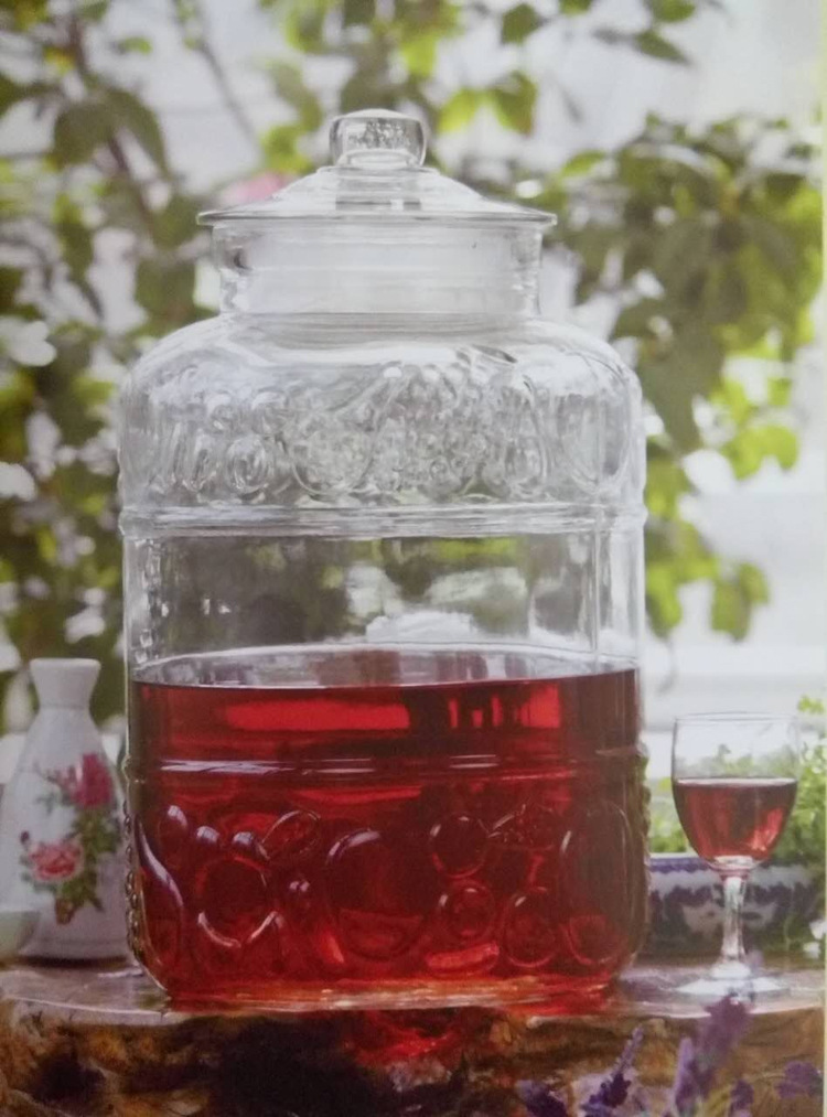 新款玻璃罐 透明玻璃果汁罐 玻璃密封釀酒器 密封果汁罐juice jar批發・進口・工廠・代買・代購