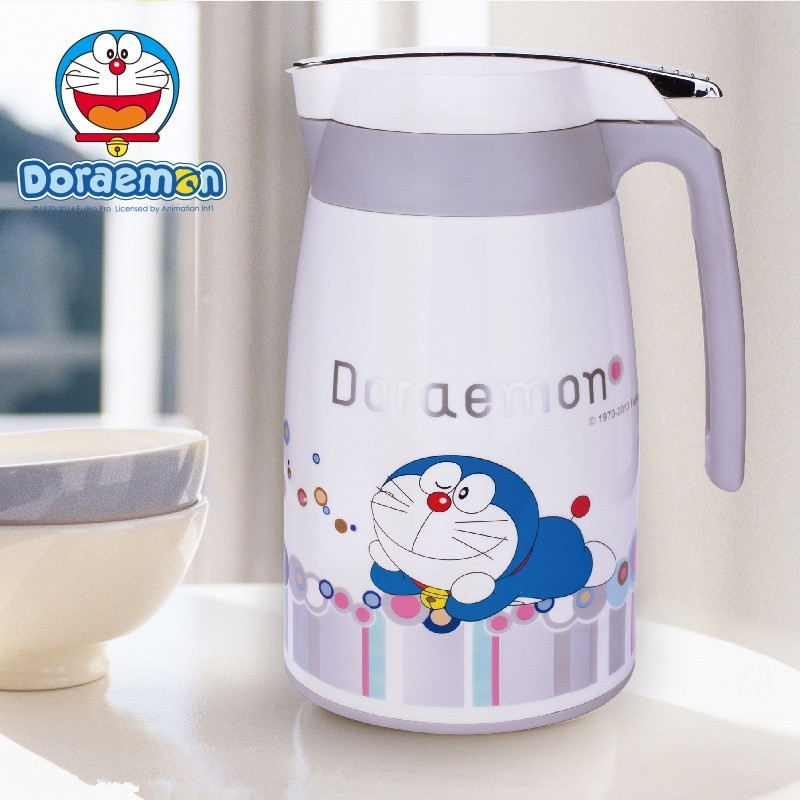 哆啦A夢 暢遊保溫壺DM-2321 傢用保溫瓶 戶外大容量多用途水壺 1L工廠,批發,進口,代購