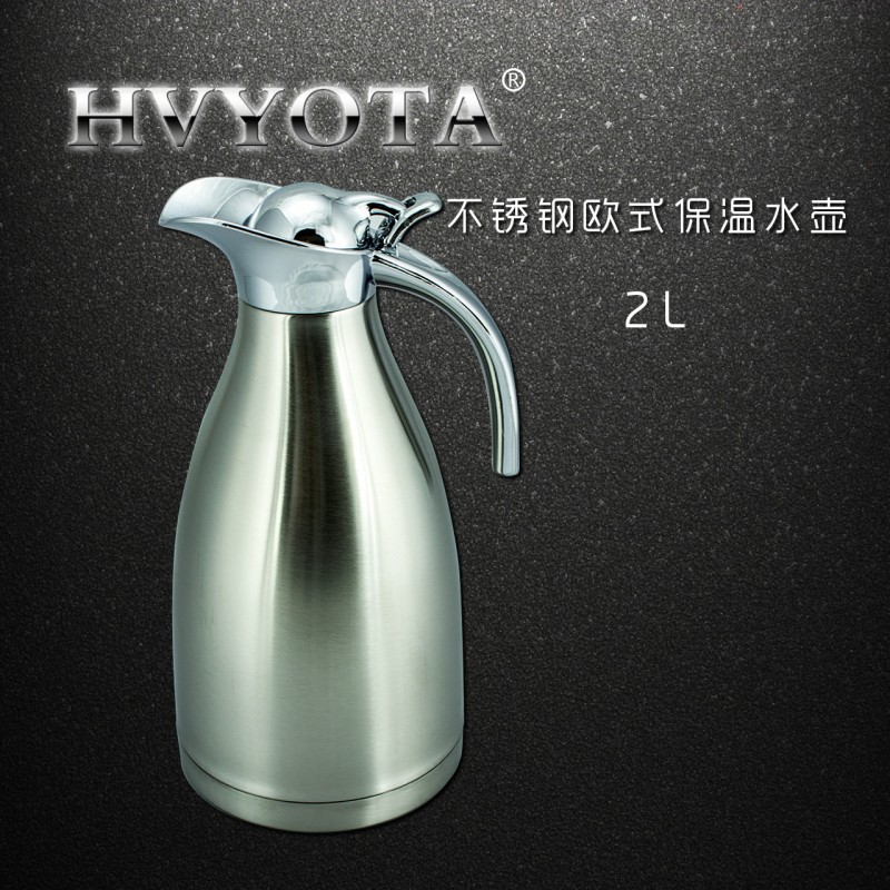不銹鋼歐式保溫水壺熱水瓶 保暖保冷開水瓶 大容量咖啡壺有優惠奧工廠,批發,進口,代購