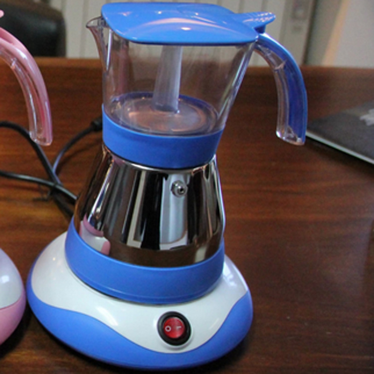 2014新品電摩卡咖啡壺 不銹鋼摩卡壺 意式濃香煮咖啡壺傢用咖啡機工廠,批發,進口,代購