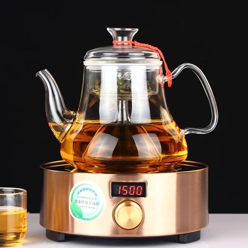 玻璃蒸茶壺 加熱養生壺 電陶爐專用煮茶壺 黑茶蒸汽壺 蒸汽壺工廠,批發,進口,代購