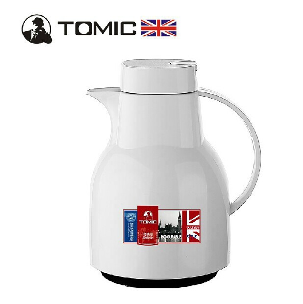 英國TOMIC特美刻玻璃內膽保溫暖水壺熱水瓶1JBS2059時尚保溫壺批發・進口・工廠・代買・代購