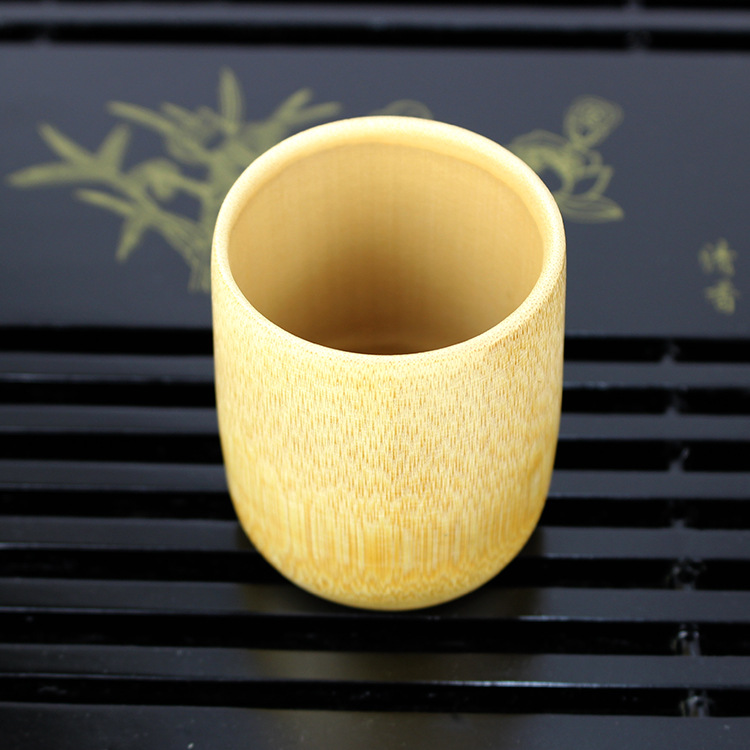 手工竹茶杯  6*7.5cm竹製個人品茗杯 日式個人茶杯 自然環保水杯工廠,批發,進口,代購