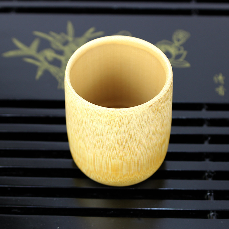 手工竹茶杯  6*7.5cm竹製個人品茗杯 日式個人茶杯 自然環保水杯批發・進口・工廠・代買・代購