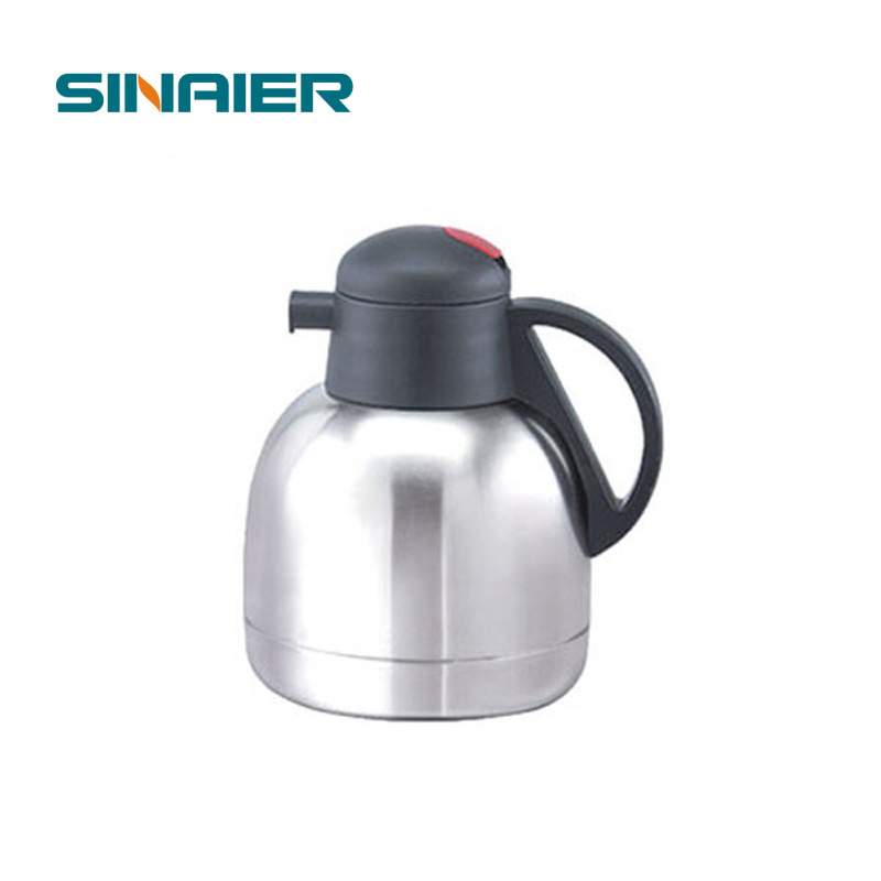 2013年廠傢熱銷雙層不銹鋼咖啡壺 創意熱水壺 真空咖啡壺 HY-C01工廠,批發,進口,代購