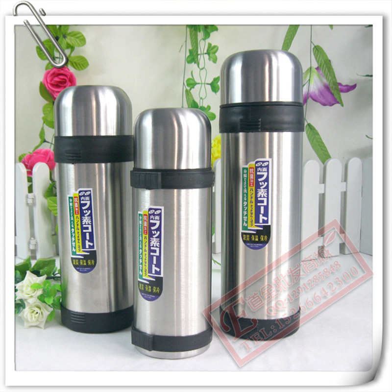 定做水杯可定製印製logo雙層保溫保冷水杯不銹鋼1.5L廣告旅行壺批發・進口・工廠・代買・代購