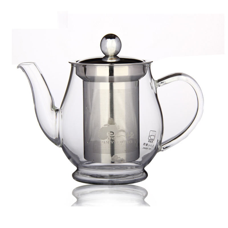 品一恒 功夫茶道玻璃泡茶器 不銹鋼公杯帶蓋泡茶杯子 茶具 H-07工廠,批發,進口,代購