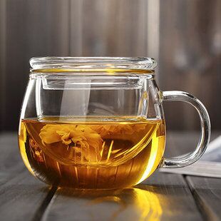 批發耐熱玻璃圓趣杯 辦公花茶杯 玻璃三件杯加厚帶蓋耐熱三件杯批發・進口・工廠・代買・代購