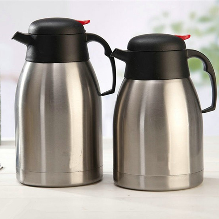雙層不銹鋼咖啡壺批發2.0L 永康 咖啡壺 不銹鋼冷水壺訂製工廠,批發,進口,代購