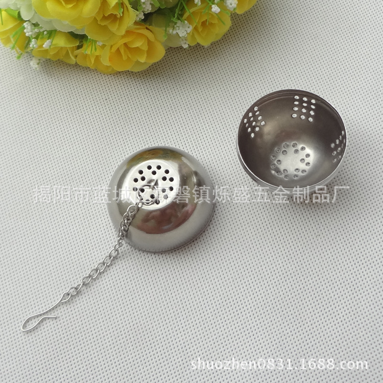 直銷中號散裝茶球 過濾雜質味寶 濾茶器調料用具 不銹鋼茶漏工廠,批發,進口,代購