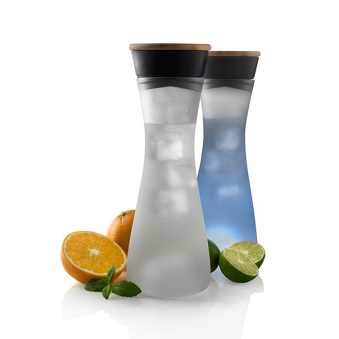 新款限量促銷透明吹製Lumm發光涼水瓶XD design專利設計定製LOGO批發・進口・工廠・代買・代購