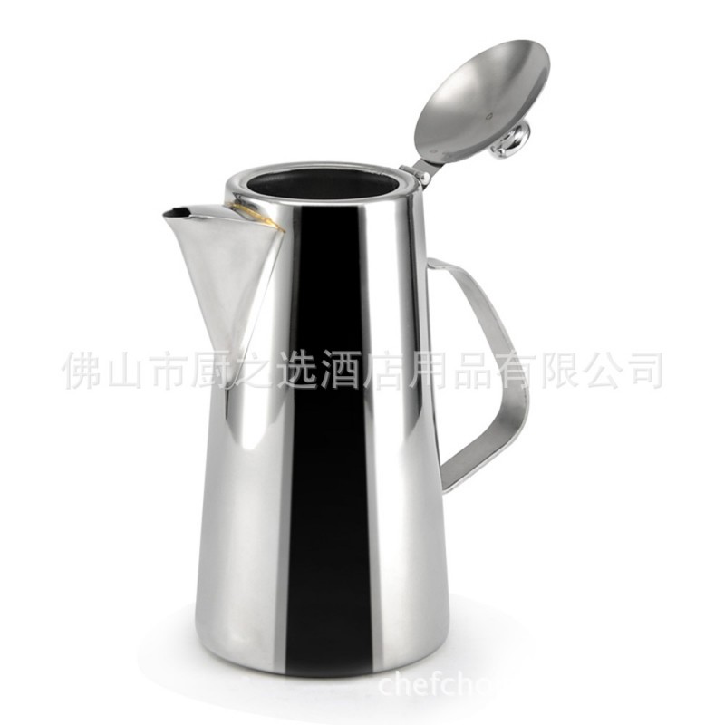 1.5L/2L 無磁不銹鋼短嘴冷水壺咖啡壺茶水壺 酒樓餐廳必備工廠,批發,進口,代購