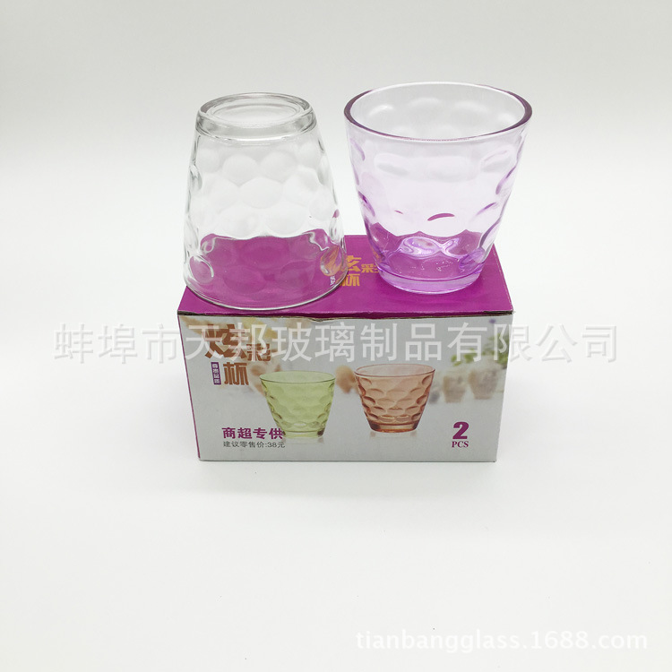 廠傢直銷爆款雨點杯兩件套炫彩杯2件套 禮品促銷批發・進口・工廠・代買・代購
