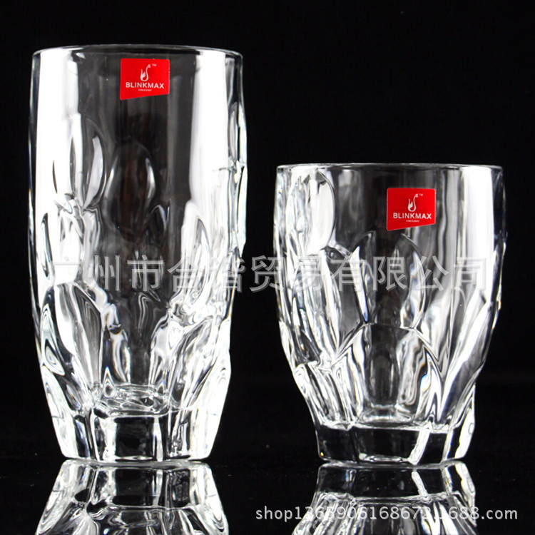 麗尊blinkmax無鉛水晶玻璃氣泡狀杯510ml創意透明玻璃杯LZ100801批發・進口・工廠・代買・代購