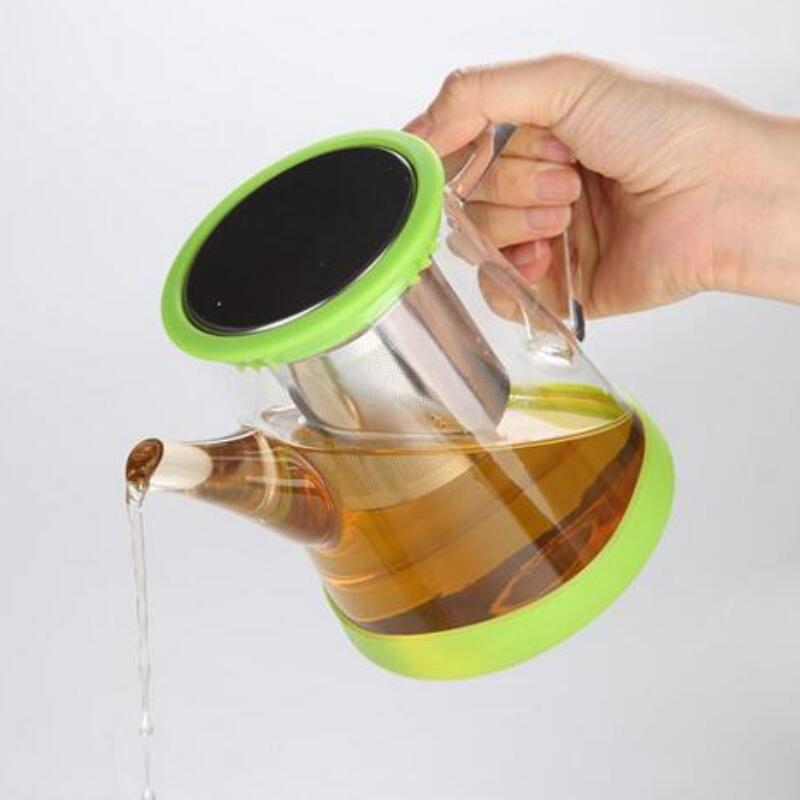 福晶800ML易泡玻璃壺 天翼獨傢透明壺 創意花茶壺 簡易拆洗工廠,批發,進口,代購