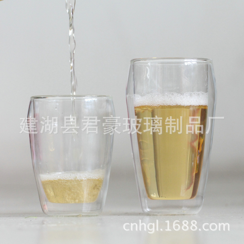 供應 雙層玻璃杯 手工吹製雙層玻璃杯 歐式經典雙層玻璃杯工廠,批發,進口,代購