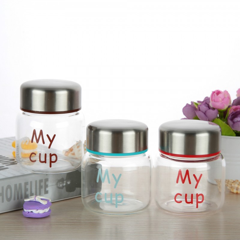 新款玻璃杯韓國MY CUP迷你便攜玻璃水杯學生禮品帶蓋隨手水杯批發・進口・工廠・代買・代購