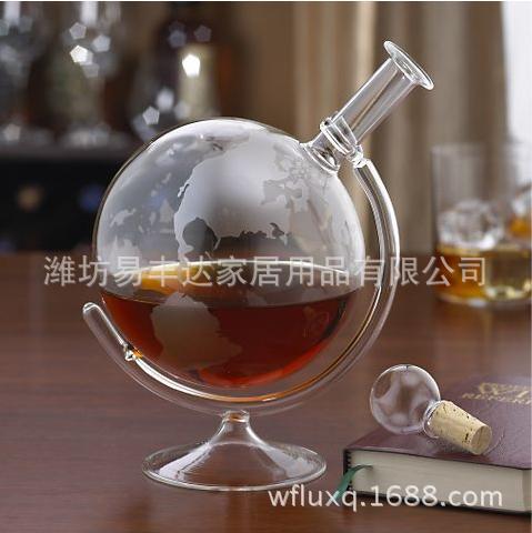 供應人工吹製地球機酒瓶 異型瓶 紅酒瓶 洋酒瓶 XO酒瓶(圖)批發・進口・工廠・代買・代購