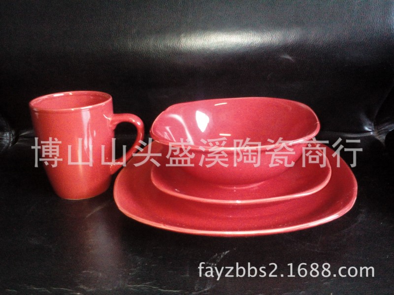 低價出售庫存陶瓷餐具16頭 歡迎搶購工廠,批發,進口,代購