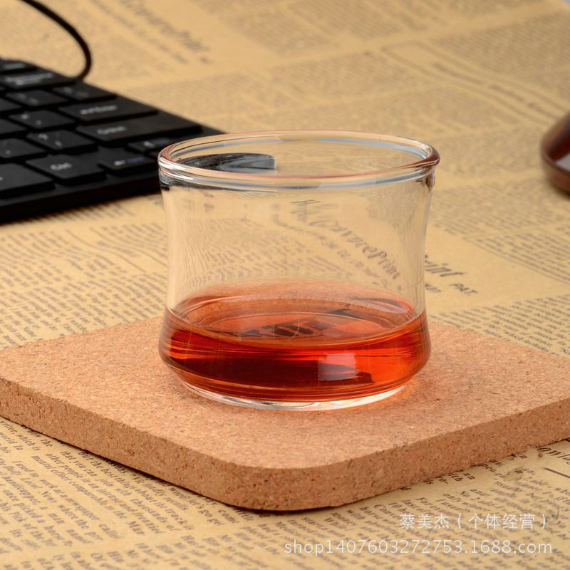 廠傢批發耐熱玻璃茶具竹節品杯 小品茗杯 茶道功夫茶具品茶杯批發・進口・工廠・代買・代購