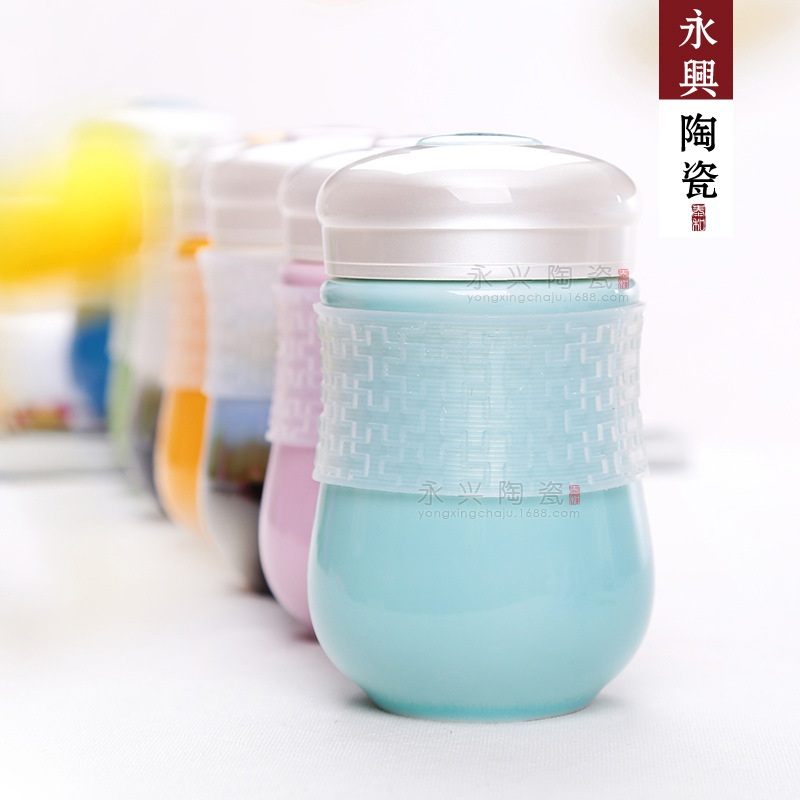 廠傢陶瓷保溫杯 品尚杯養生暖手杯單層情侶水杯 生活旅行隨身瓷杯批發・進口・工廠・代買・代購