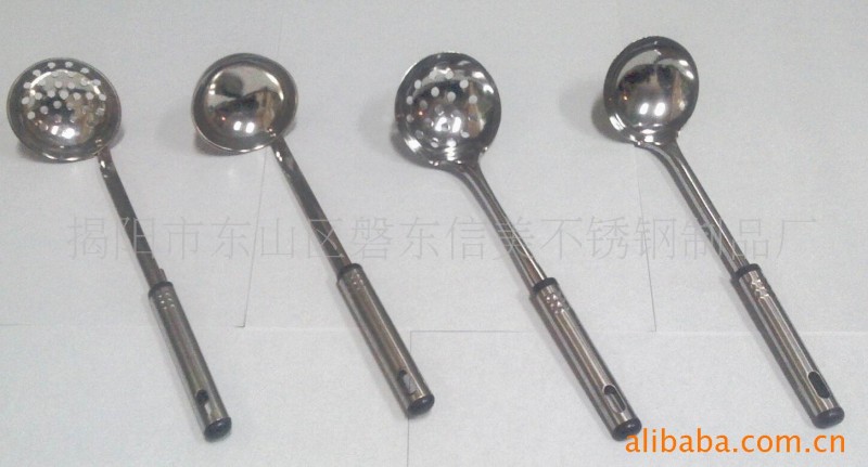 【廠傢直銷】供應：九珠鋼柄小湯殼(0.5、加長V型)/不銹鋼廚具工廠,批發,進口,代購