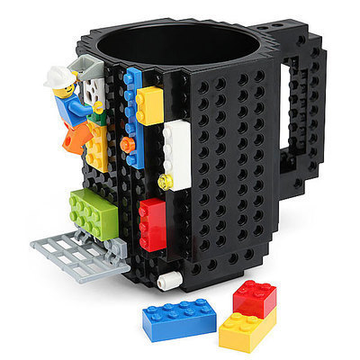 LEGO樂高積木杯 拼裝杯DIY組裝杯咖啡杯馬克隨手創意個性減壓水杯工廠,批發,進口,代購