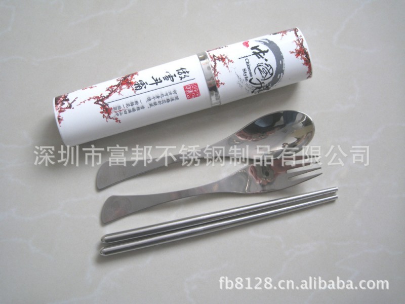 中國風旅行餐具三件套工廠,批發,進口,代購
