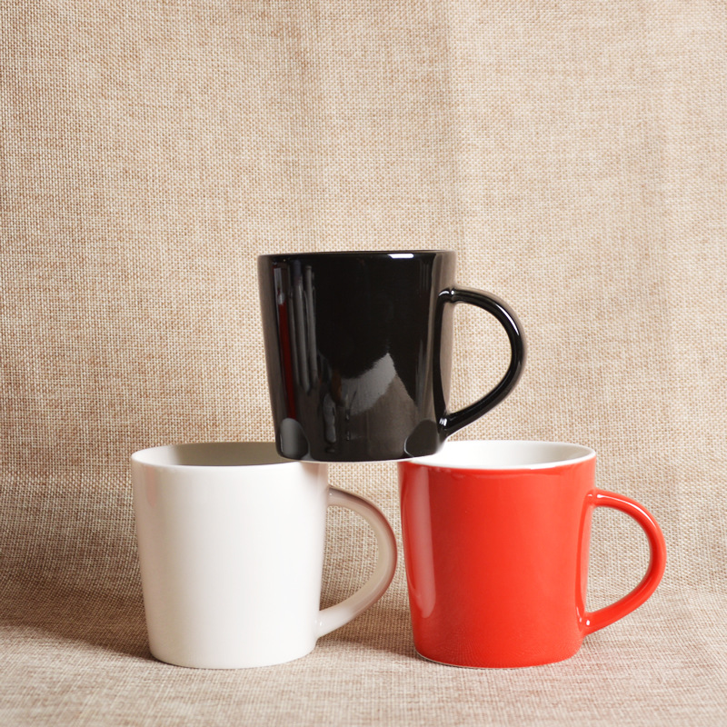 廠傢供應 陶瓷色釉馬克杯 咖啡杯套裝 速溶咖啡杯 可定製LOGO工廠,批發,進口,代購