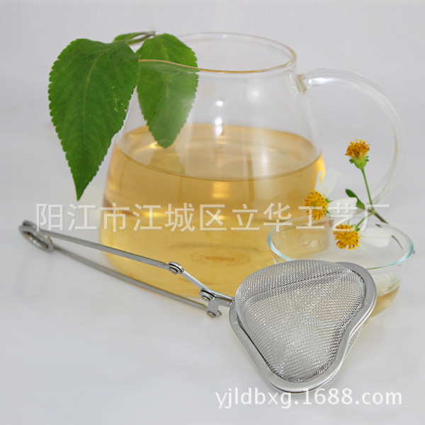 不銹鋼304心形濾茶器 新款茶濾器 時尚茶球 茶葉過濾器 茶隔批發・進口・工廠・代買・代購