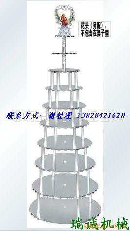 供應十層四柱鋁合金蛋糕架 10層4柱鋁合金蛋糕座批發・進口・工廠・代買・代購