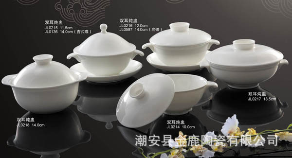 廠傢直銷 批發供應優質骨瓷燉盅 款式多種工廠,批發,進口,代購