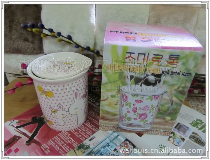 【廠傢供應】韓式陶瓷筷子筒 廚房用品禮品裝筷子餐具工廠,批發,進口,代購