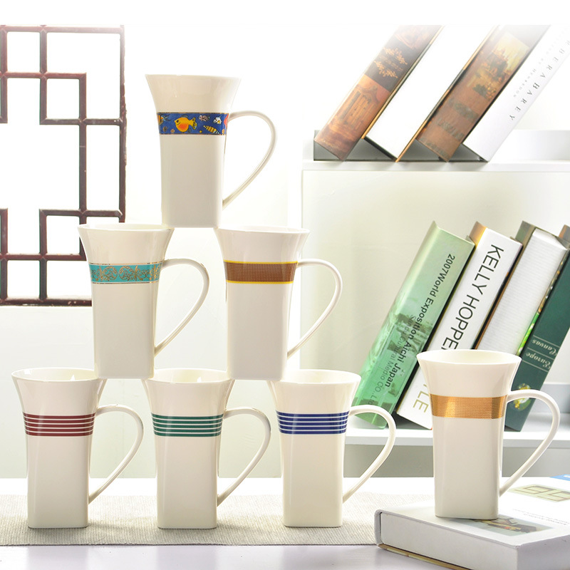 薩克斯創意陶瓷水杯牛奶咖啡杯個人杯辦公杯茶具批發工廠,批發,進口,代購
