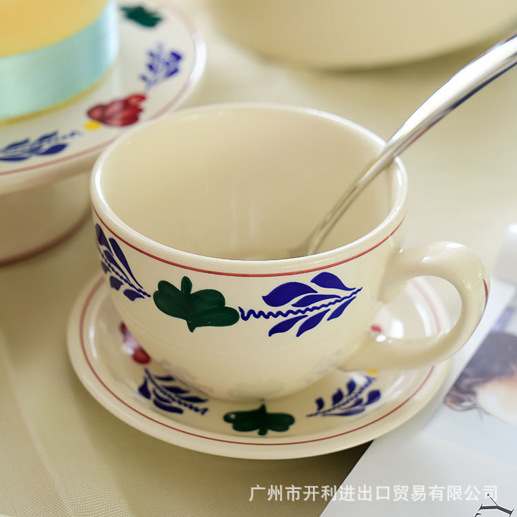 開利北歐田園風格簡約早餐杯牛奶杯馬克杯陶瓷水杯辦公室咖啡杯批發・進口・工廠・代買・代購