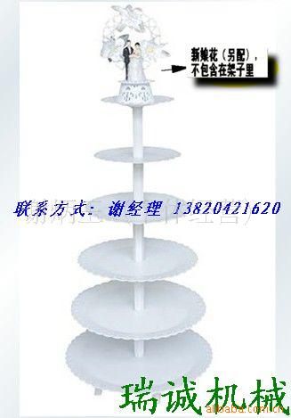 供應六層蛋糕架 六層塑料蛋糕架 6層1柱塑料蛋糕架批發・進口・工廠・代買・代購