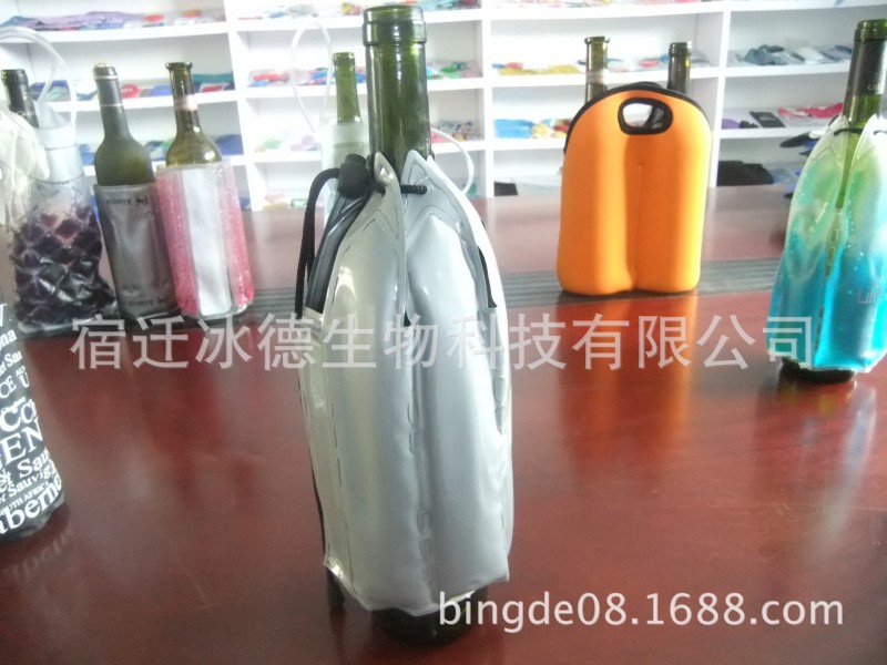 廠傢供應 凝膠冰酒套 PVC酒套 卡通酒套 低溫酒套 OEM 可印logo批發・進口・工廠・代買・代購