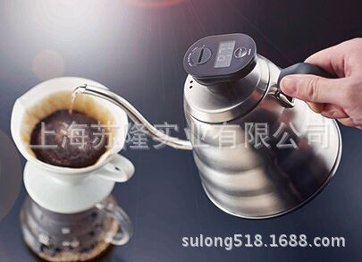 HARIO日本手沖咖啡壺、不銹鋼滴漏式咖啡配套器具長嘴細口水壺VKB批發・進口・工廠・代買・代購